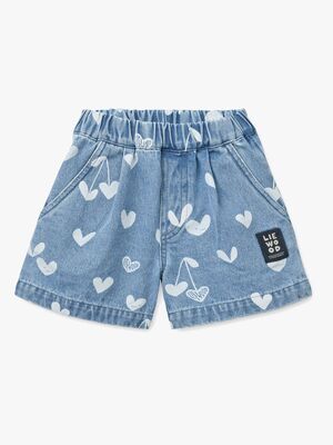 LIEWOOD Borrisa Denim Shorts, Sweethearts/Light Blue Denim