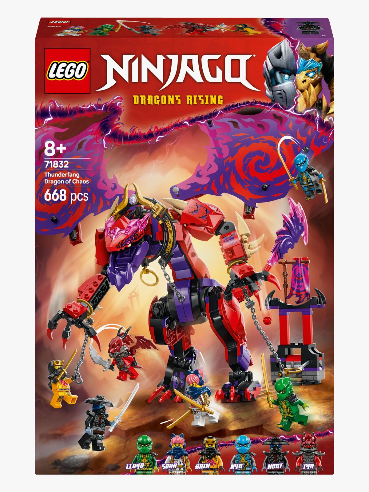 LEGO Ninjago 71832 Chaosdrache Donnerzahn