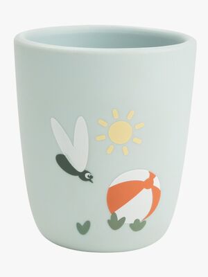 Done By Deer Playground Silikon Becher, Blue