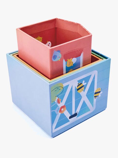 Hape Geschichtenbuch mit Spielset The Happy Stables