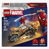 LEGO Super Heroes 76335 Spider-Man vs. Ghost Rider auf seinem Motorrad