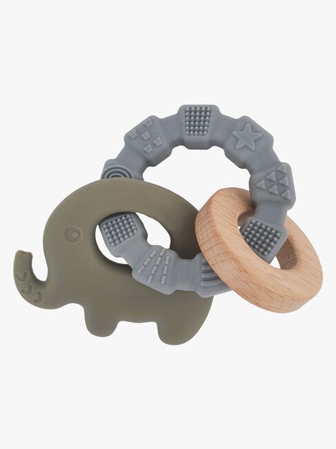 Summerville Organic Beißspielzeug Elefant, Grün