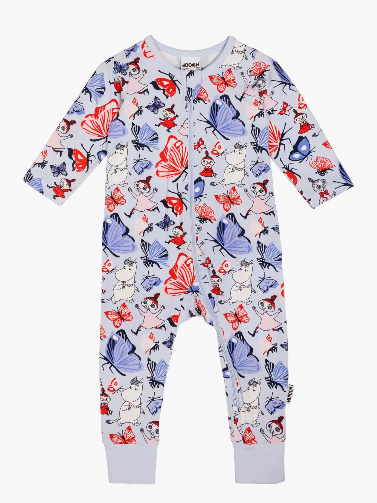 Mumin by Martinex Schmetterlingspark Pyjama, Blau