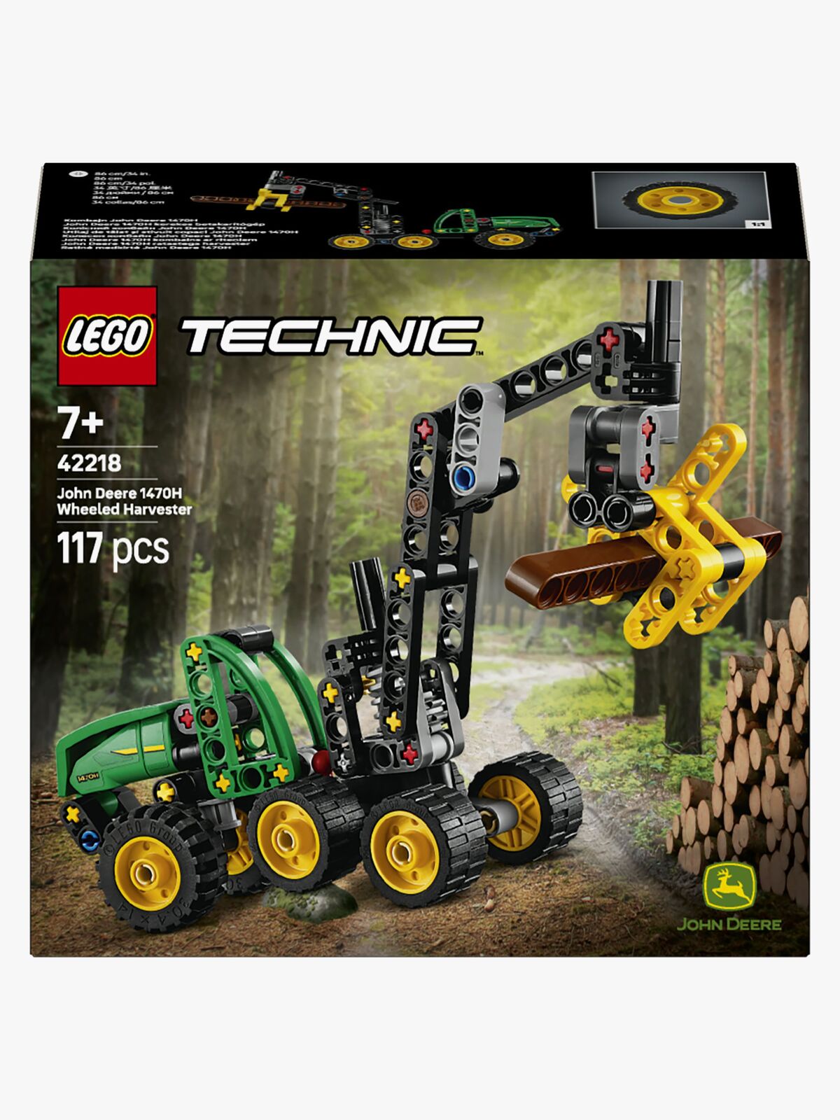 LEGO Technic 42218 John Deere 1470H Rad-Harvester