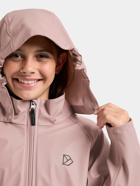 Didriksons Hepta Regenjacke, Vintage Pink