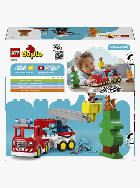 LEGO DUPLO Town 10473 Löschauto mit Schlauch und Feuerwehrmann