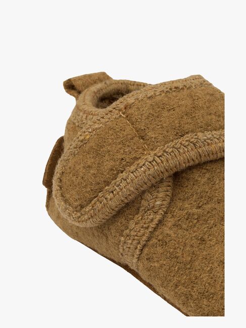 Mikk-Line Hausschuhe Wolle, Medal Bronze