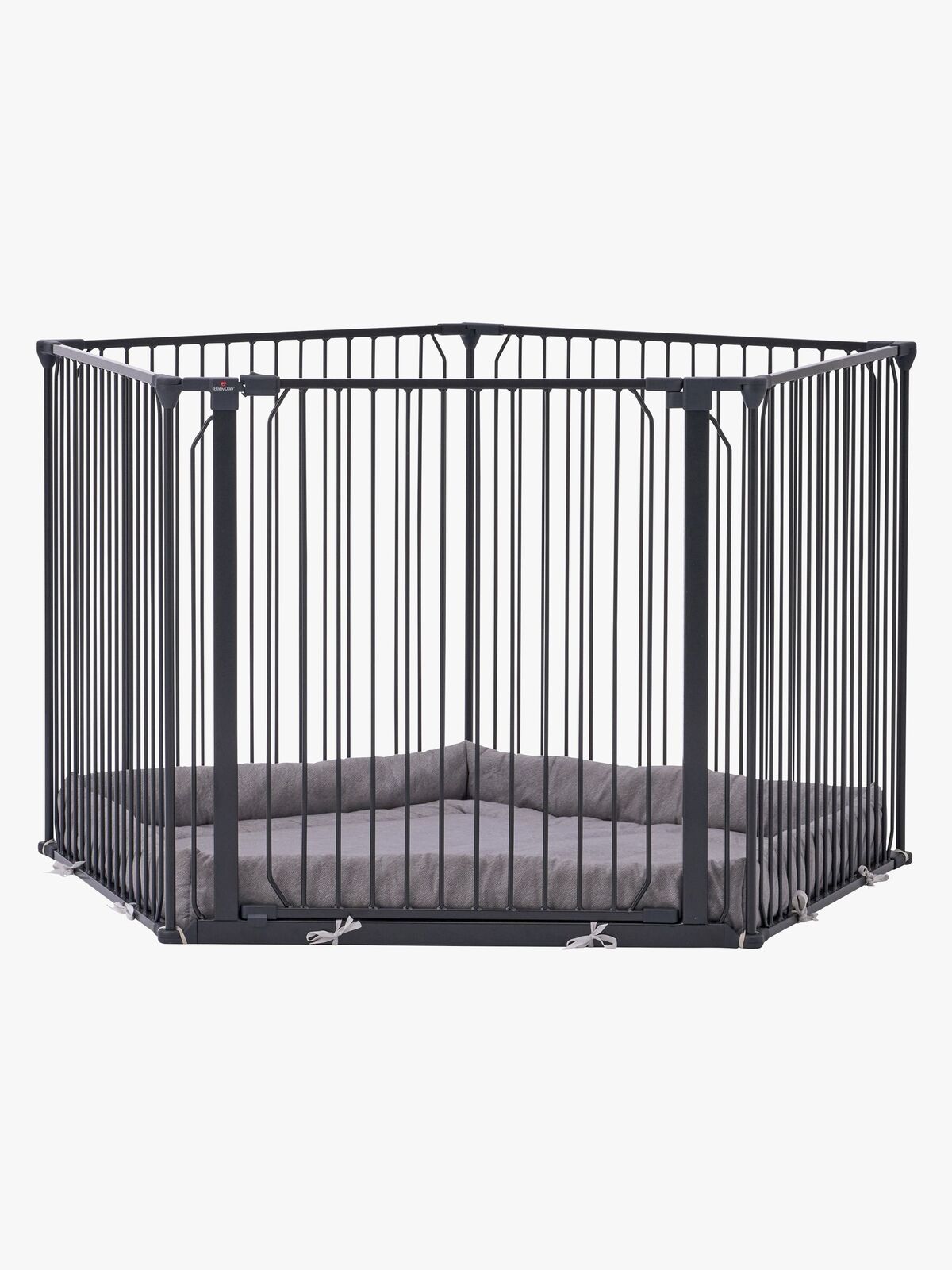 BabyDan CombiFit 5-seitiges Laufgitter, Schwarz