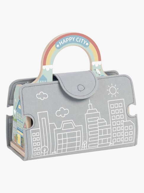 Tooky Toy Felt City Autorennbahn