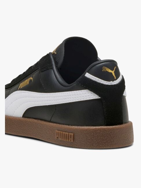 Puma Club II Era Jr Sneaker, Black/White