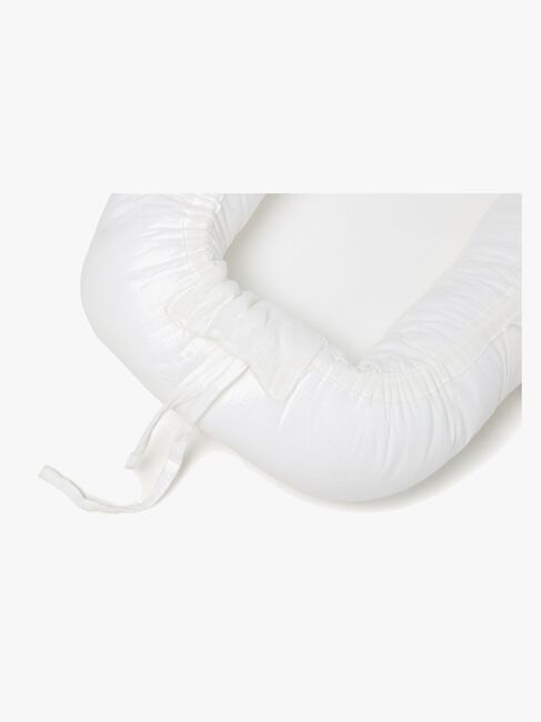 Alice & Fox ALBA Babynest mit Griffen, White Muslin