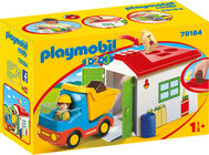Playmobil 70184 123 LKW Mit Sortiergarage