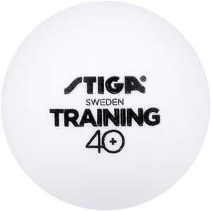 STIGA Tischtennisball Training ABS 6er-Pack, Weiß