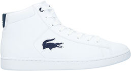 Lacoste Carnaby Evo Mid 3181 Sneaker, White/Navy