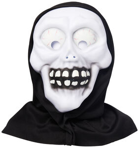 Spooky Frights Verkleidung Maske mit Kapuze Kind