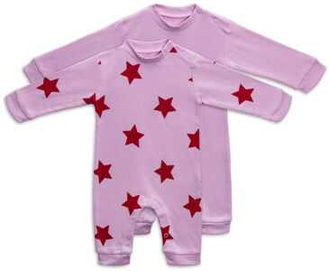Tiny Treasure Maxime Overall  2er-Pack, Pink Lavender