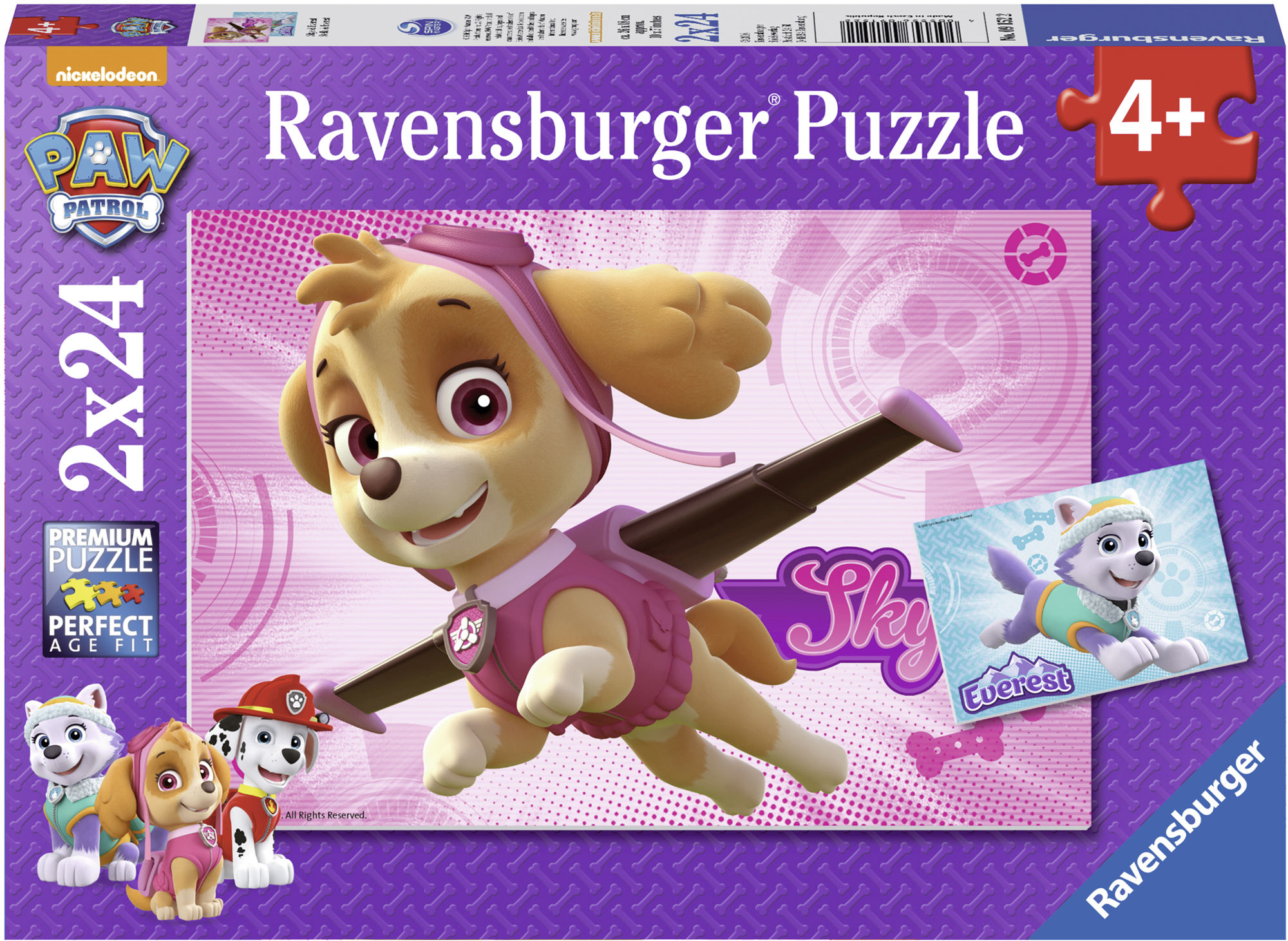 Ravensburger Puzzle 2 x 24 Teile Kinderpuzzle verschiedene Motive 