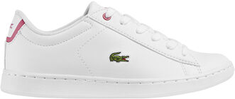 Lacoste Carnaby Evo Sneaker, White/Pink