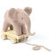 Smallstuff Ziehtier Elefant, Rosé/Gold