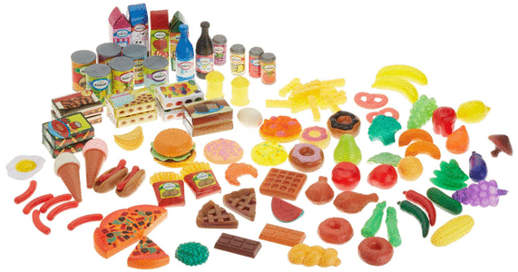 KidKraft Küchenspielzeug Set Lebensmittel Gemüse