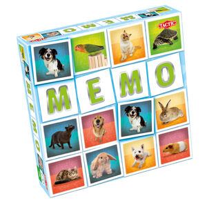 Tactic Spiel Memo - Haustiere