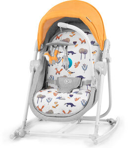 Kinderkraft 5-in-1 Unimo Babywippe 2020, forest yellow 