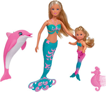 Steffi Love Mermaid Friends Puppen mit Zubehör