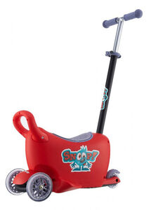 Milly Mally Snoop! Laufauto 3-in-1, Rot