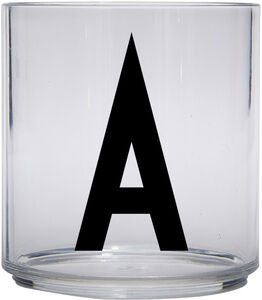 Design Letters Trinkglas, A