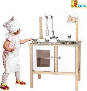 VIGA Little Chef Spielküche, Weiß