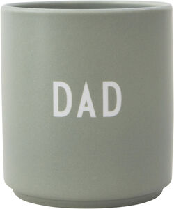 Design Letters Favourite Tasse Dad, Green